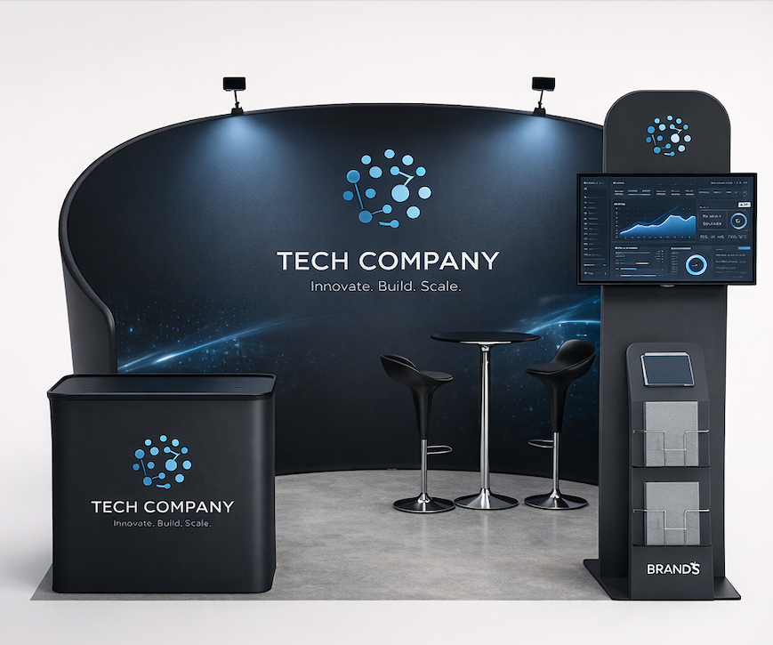 Trade Show Booth Systems Built for Startups.